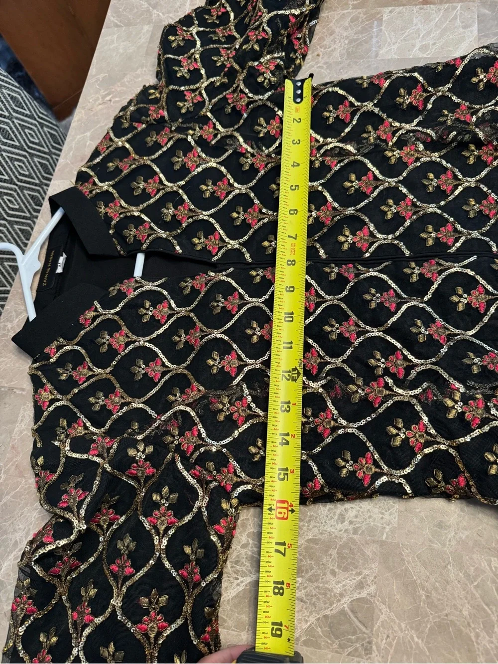 Zainab Hasan embroidered dress M - Picture 10 of 11